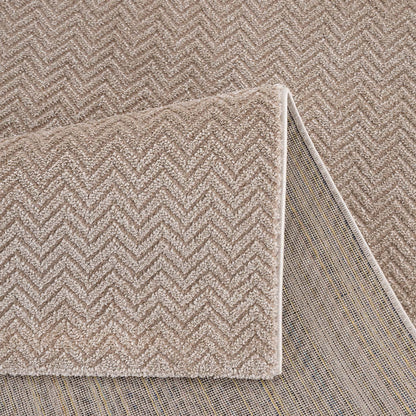 Lovely 805 beige / Moderner hochwertiger Designer Teppich