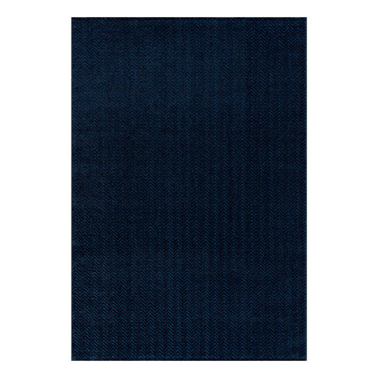 Lovely 805 blau / Moderner hochwertiger Designer Teppich