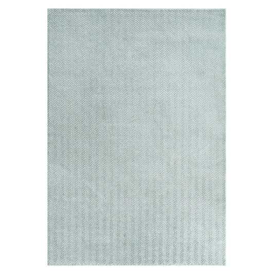 Lovely 805 grün/türkis / Moderner hochwertiger Designer Teppich