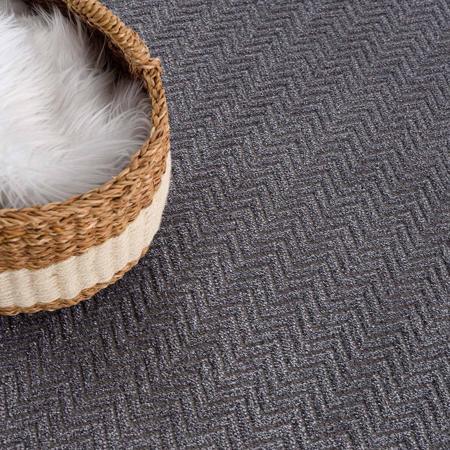 Lovely 805 grau / Moderner hochwertiger Designer Teppich