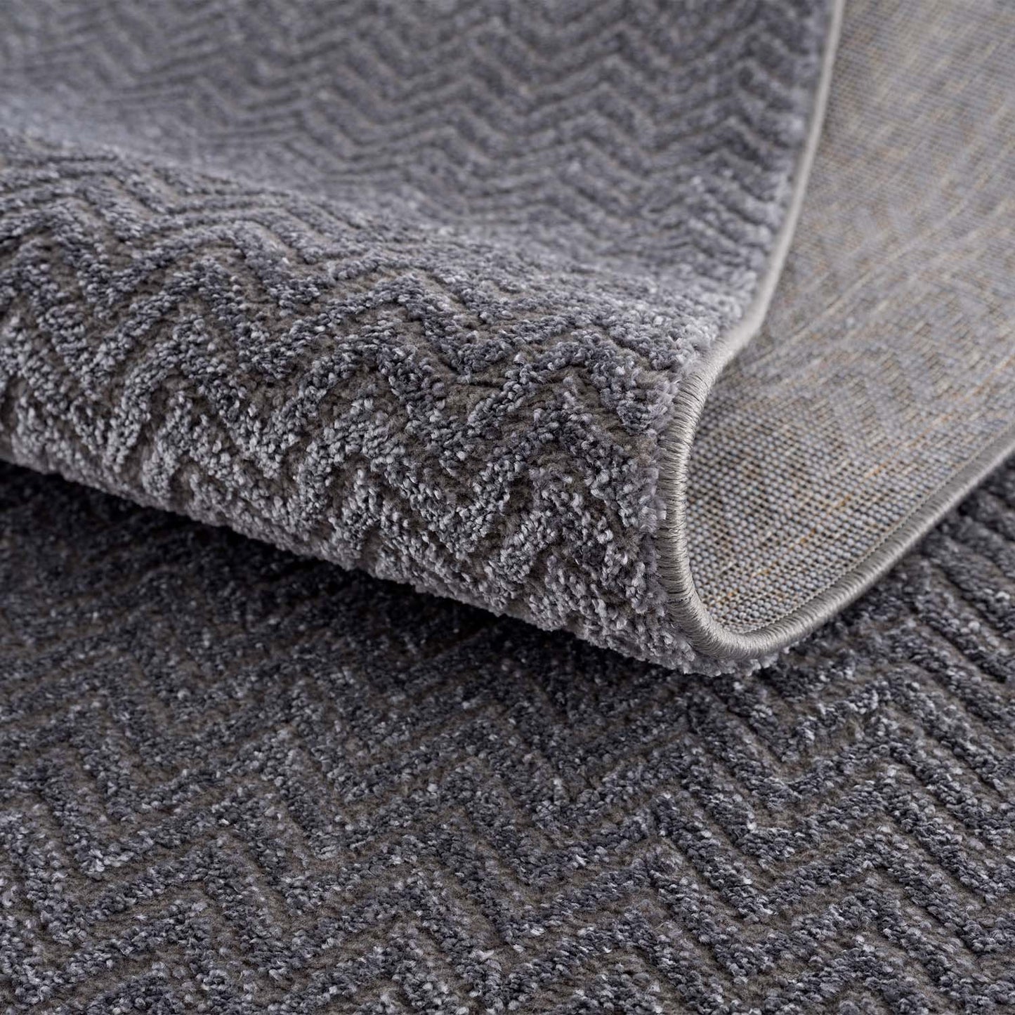 Lovely 805 grau / Moderner hochwertiger Designer Teppich
