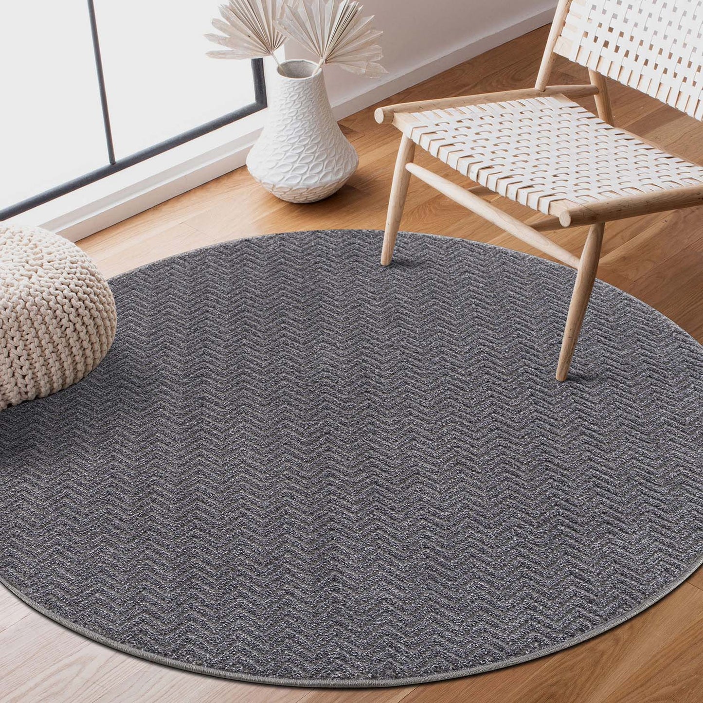 Lovely 805 grau / Moderner hochwertiger Designer Teppich