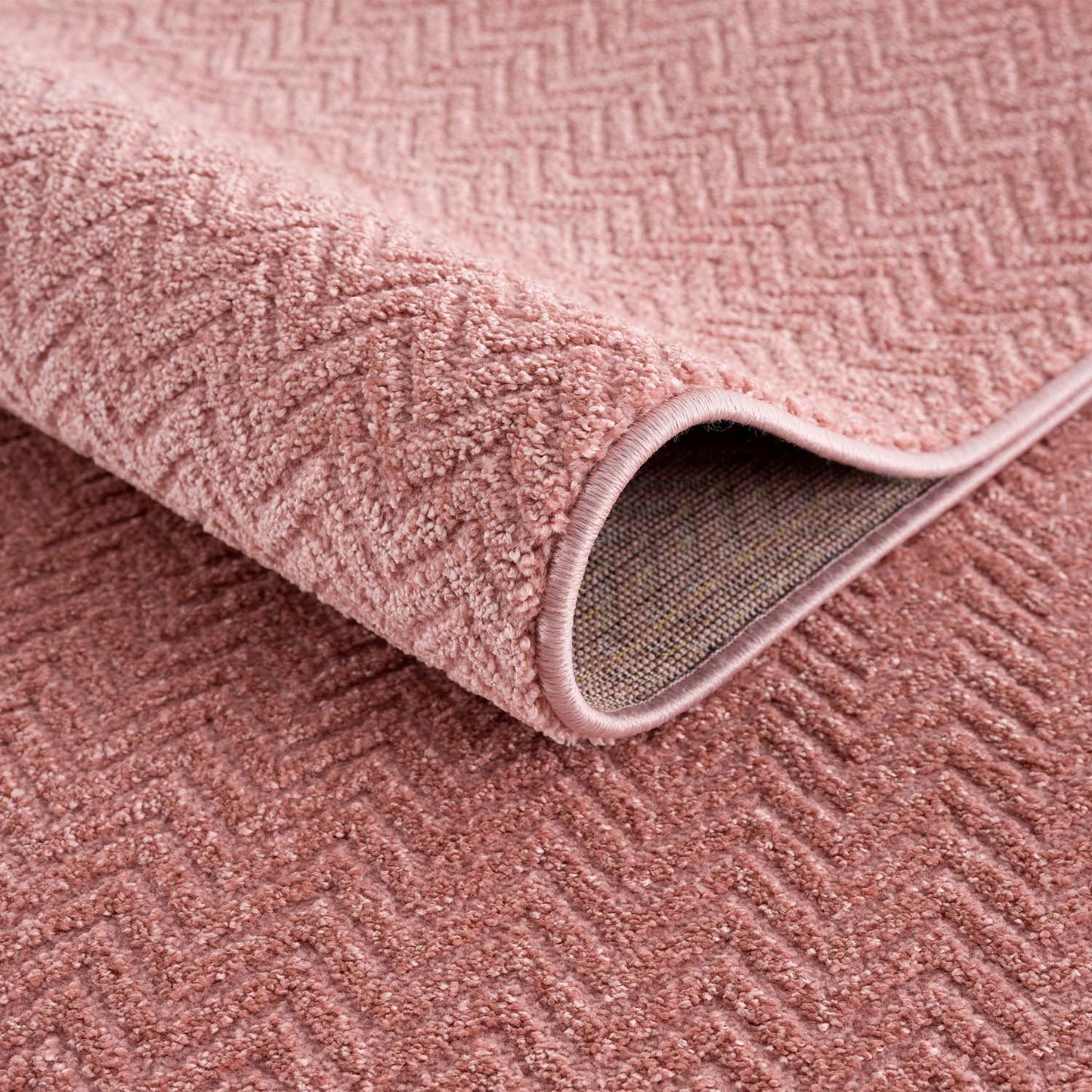 Lovely 805 rosa / Moderner hochwertiger Designer Teppich