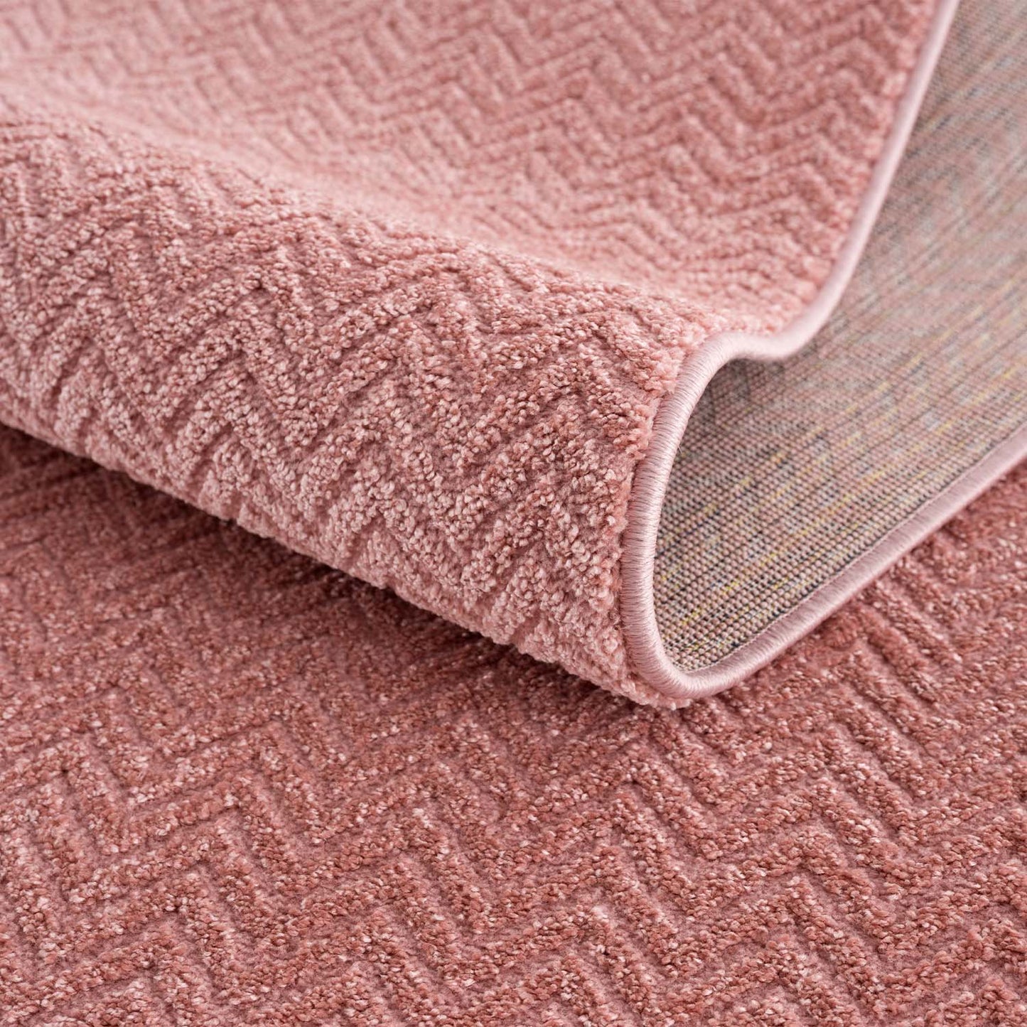 Lovely 805 rosa / Moderner hochwertiger Designer Teppich
