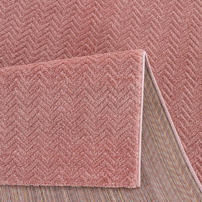 Lovely 805 rosa / Moderner hochwertiger Designer Teppich