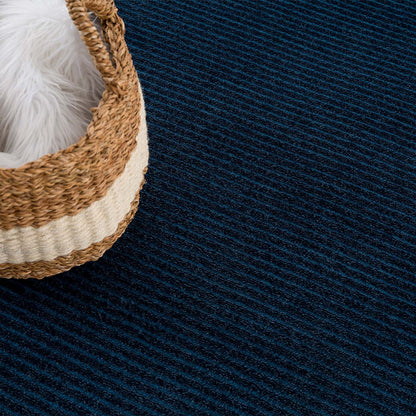 Lovely 900 blau / Moderner hochwertiger Designer Teppich