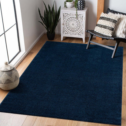 Lovely 900 blau / Moderner hochwertiger Designer Teppich