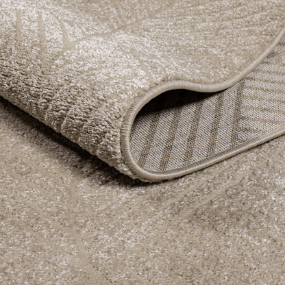 Lovely 904 beige / Moderner hochwertiger Designer Teppich