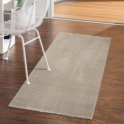 Lovely 904 beige / Moderner hochwertiger Designer Teppich