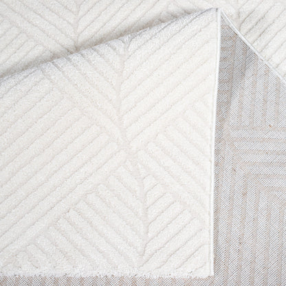 Lovely 904 weiß / Moderner hochwertiger Designer Teppich