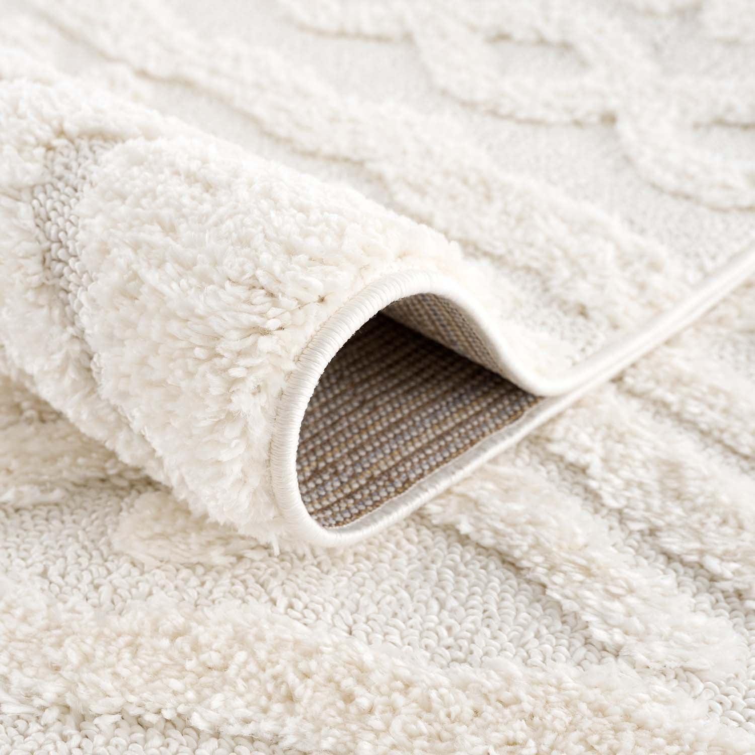 Fenya 3382 creme Boho-Skandi-Stil Teppich