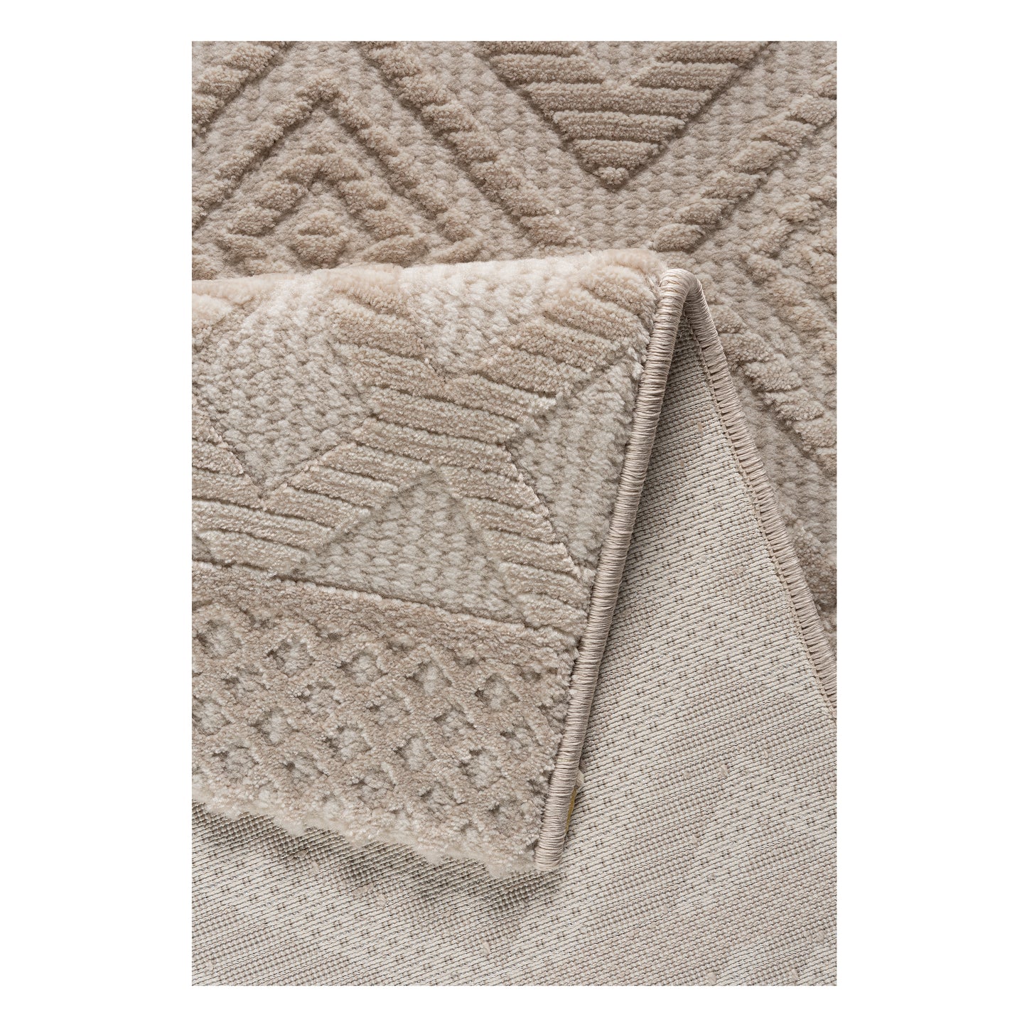 Melissa 6100 beige hochqualitativer Moderner Designer Teppich, atemberaubende Musterungen