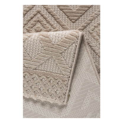 Melissa 6100 beige hochqualitativer Moderner Designer Teppich, atemberaubende Musterungen