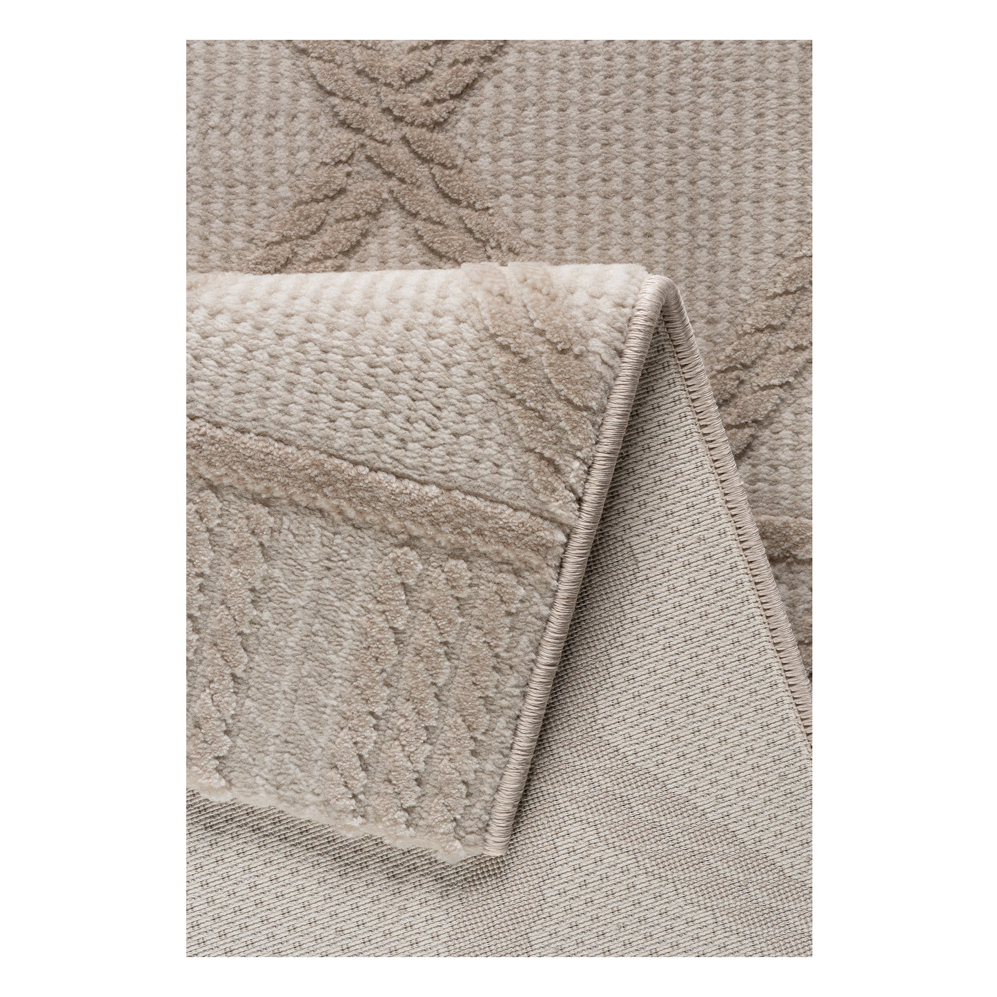Melissa 6200 beige hochqualitativer Moderner Designer Teppich, atemberaubende Musterungen