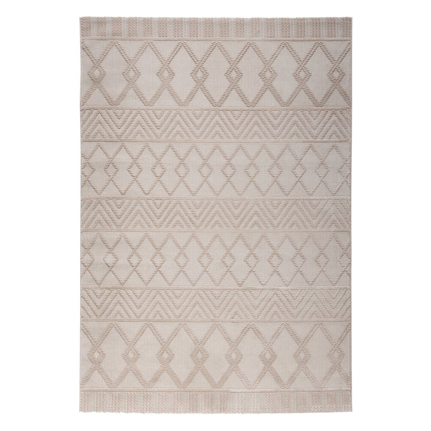 Melissa 6200 beige hochqualitativer Moderner Designer Teppich, atemberaubende Musterungen