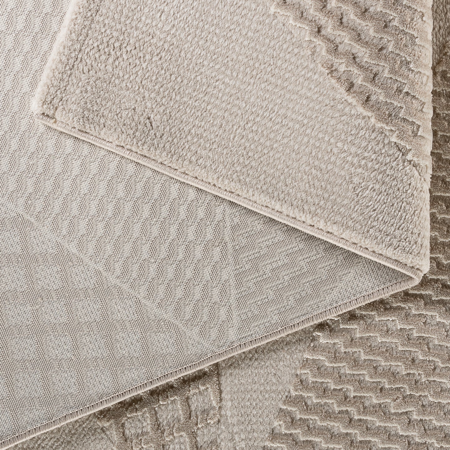 Melissa 6300 beige hochqualitativer Moderner Designer Teppich, atemberaubende Musterungen