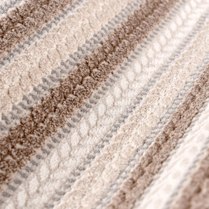 Melissa 6400 beige hochqualitativer Moderner Designer Teppich, atemberaubende Musterungen