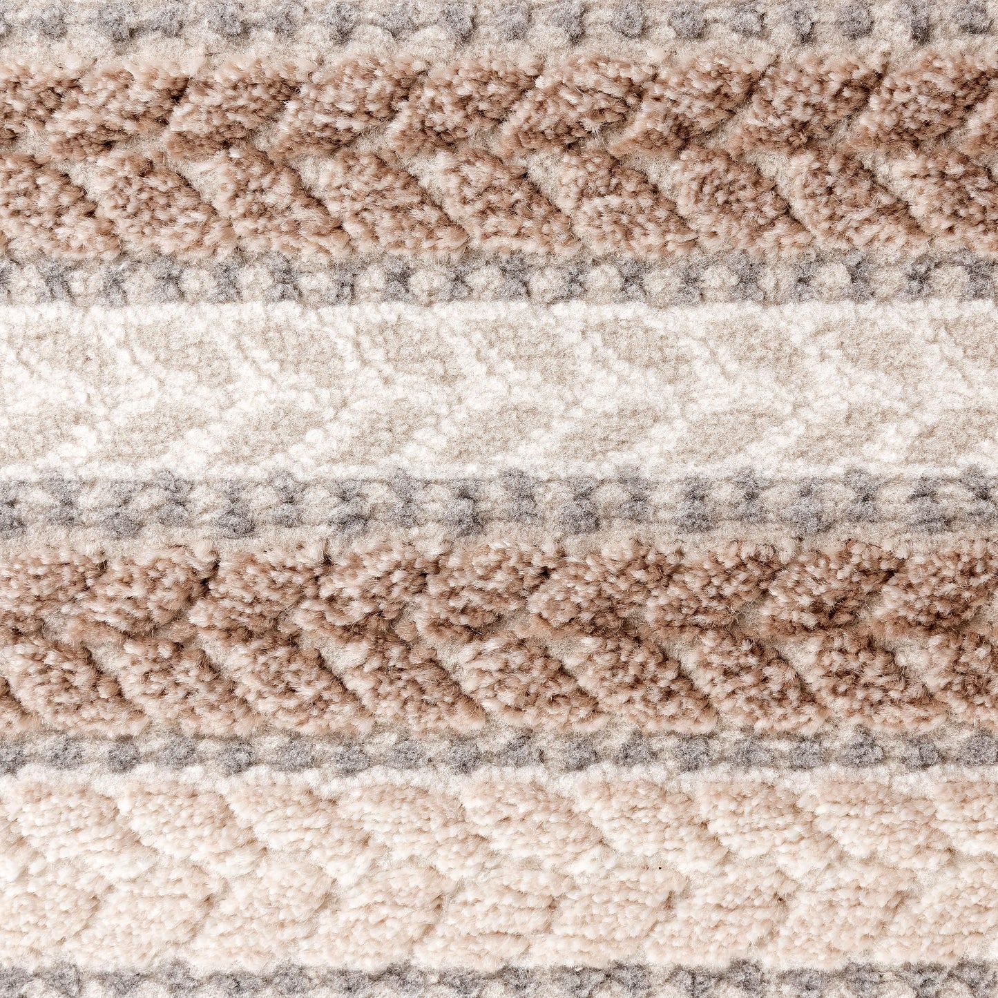 Melissa 6400 beige hochqualitativer Moderner Designer Teppich, atemberaubende Musterungen