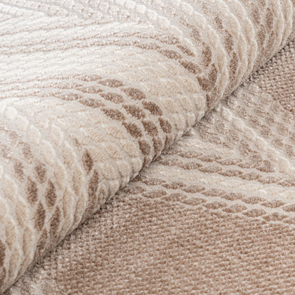Melissa 6500 beige hochqualitativer Moderner Designer Teppich, atemberaubende Musterungen