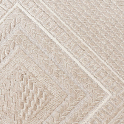 Melissa 6600 beige hochqualitativer Moderner Designer Teppich, atemberaubende Musterungen