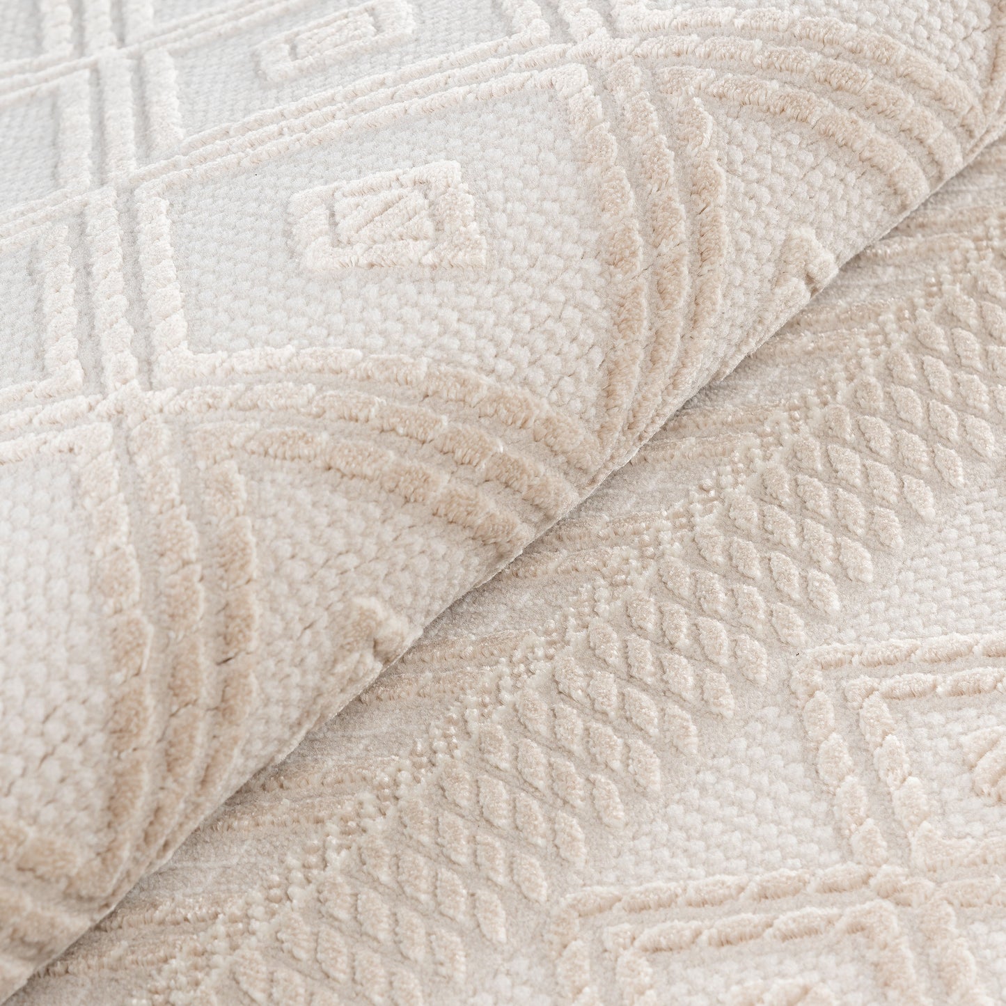 Melissa 6700 beige hochqualitativer Moderner Designer Teppich, atemberaubende Musterungen