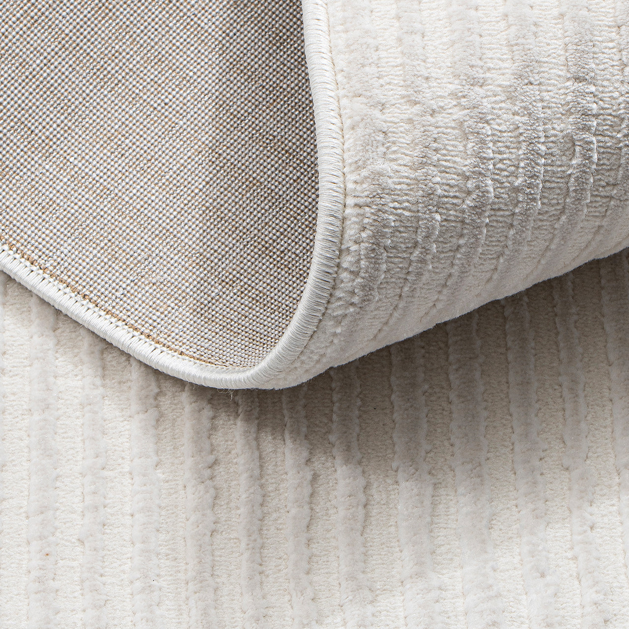 Maya 1100 creme Moderner Designer Teppich