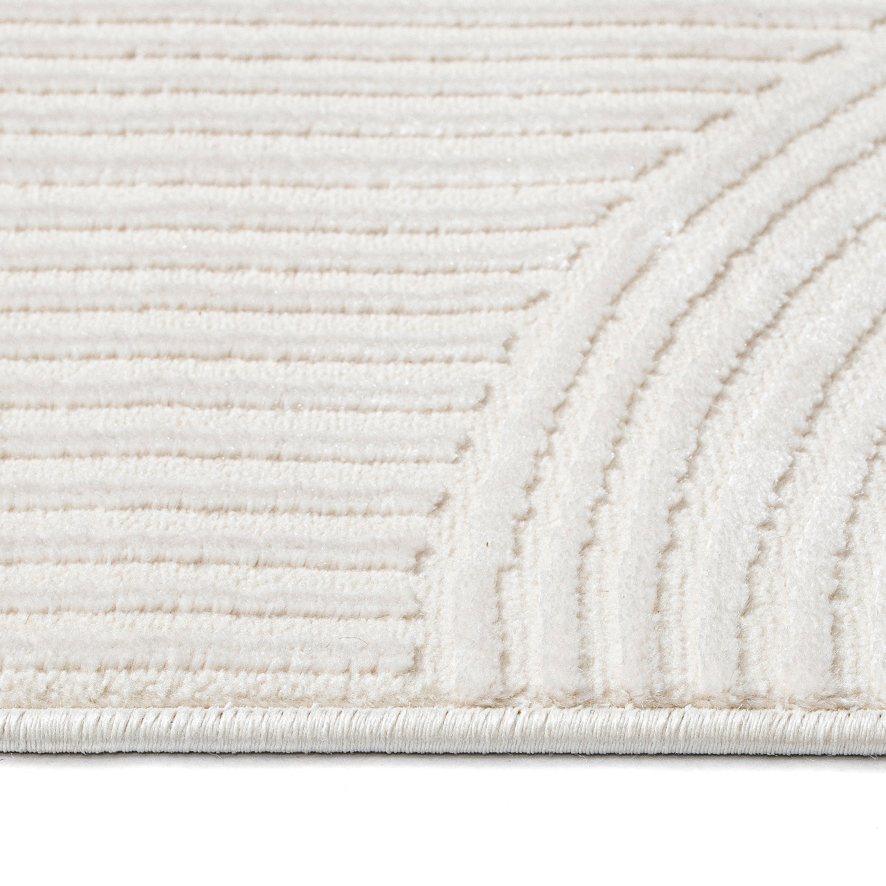 Maya 1100 creme Moderner Designer Teppich