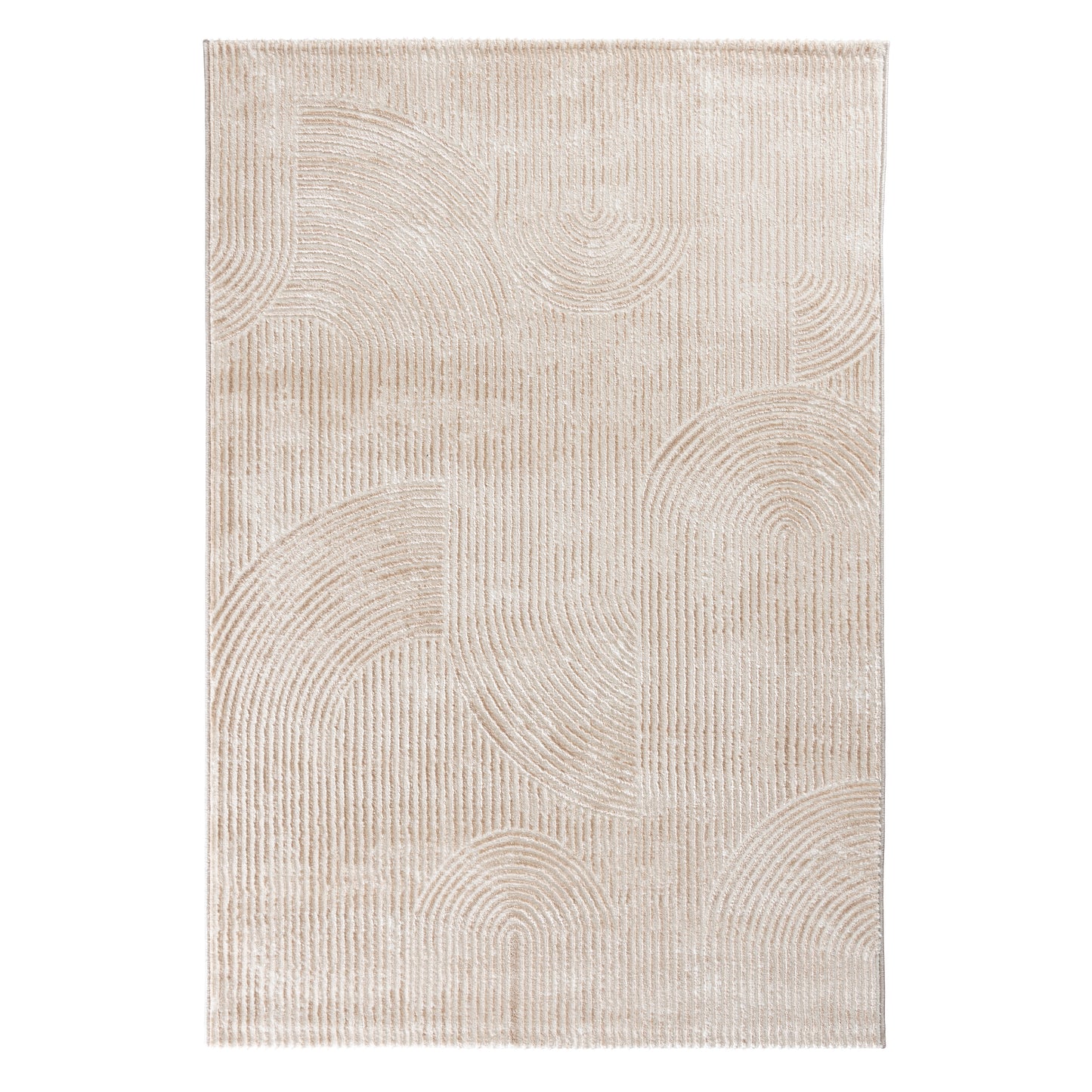 Maya 1120 beige Moderner Designer Teppich