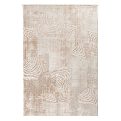 Maya 1120 beige Moderner Designer Teppich