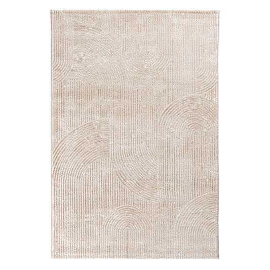 Maya 1120 beige Moderner Designer Teppich