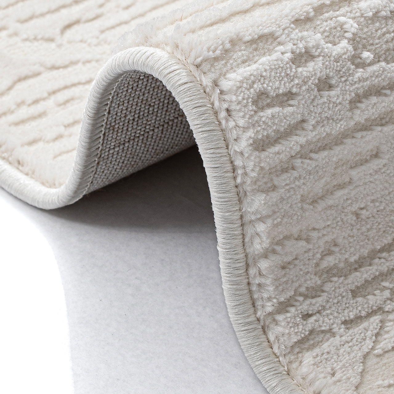 Maya 1200 creme Moderner Designer Teppich