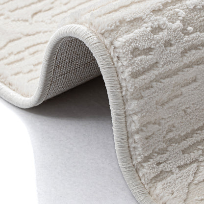 Maya 1200 creme Moderner Designer Teppich