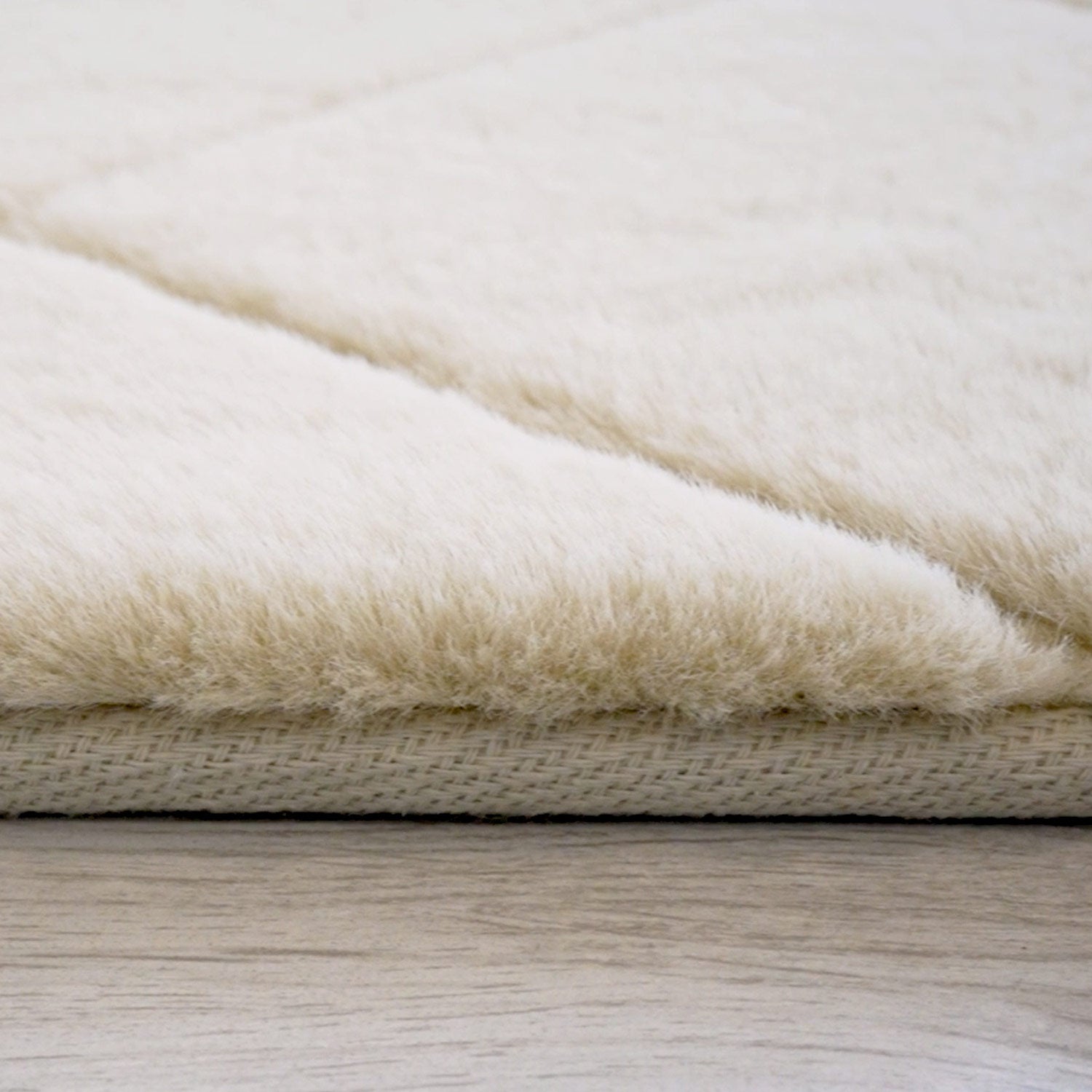 Soft 600 ivory, Plüschteppich kuschelig & weich