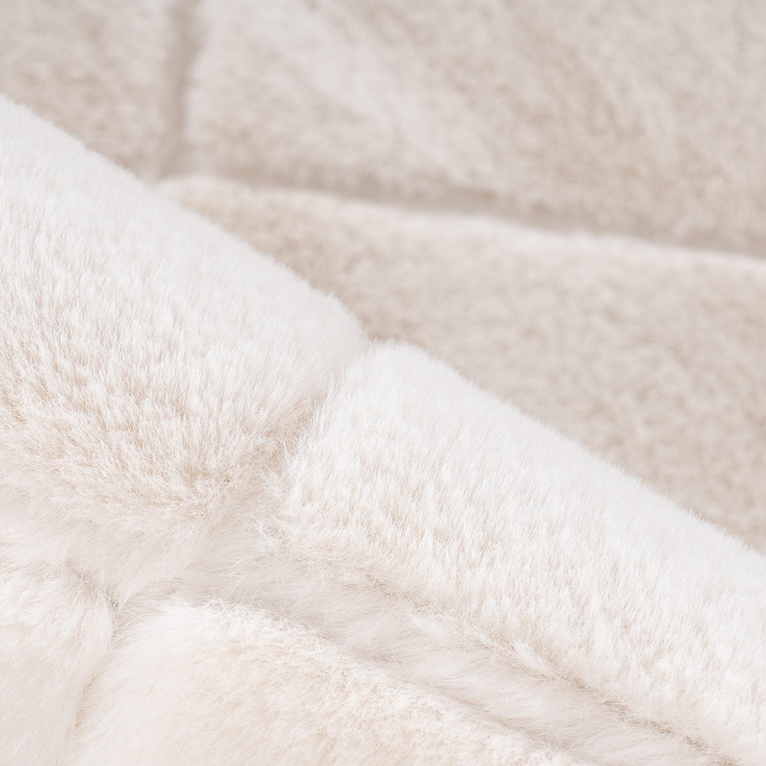 Soft 600 ivory, Plüschteppich kuschelig & weich