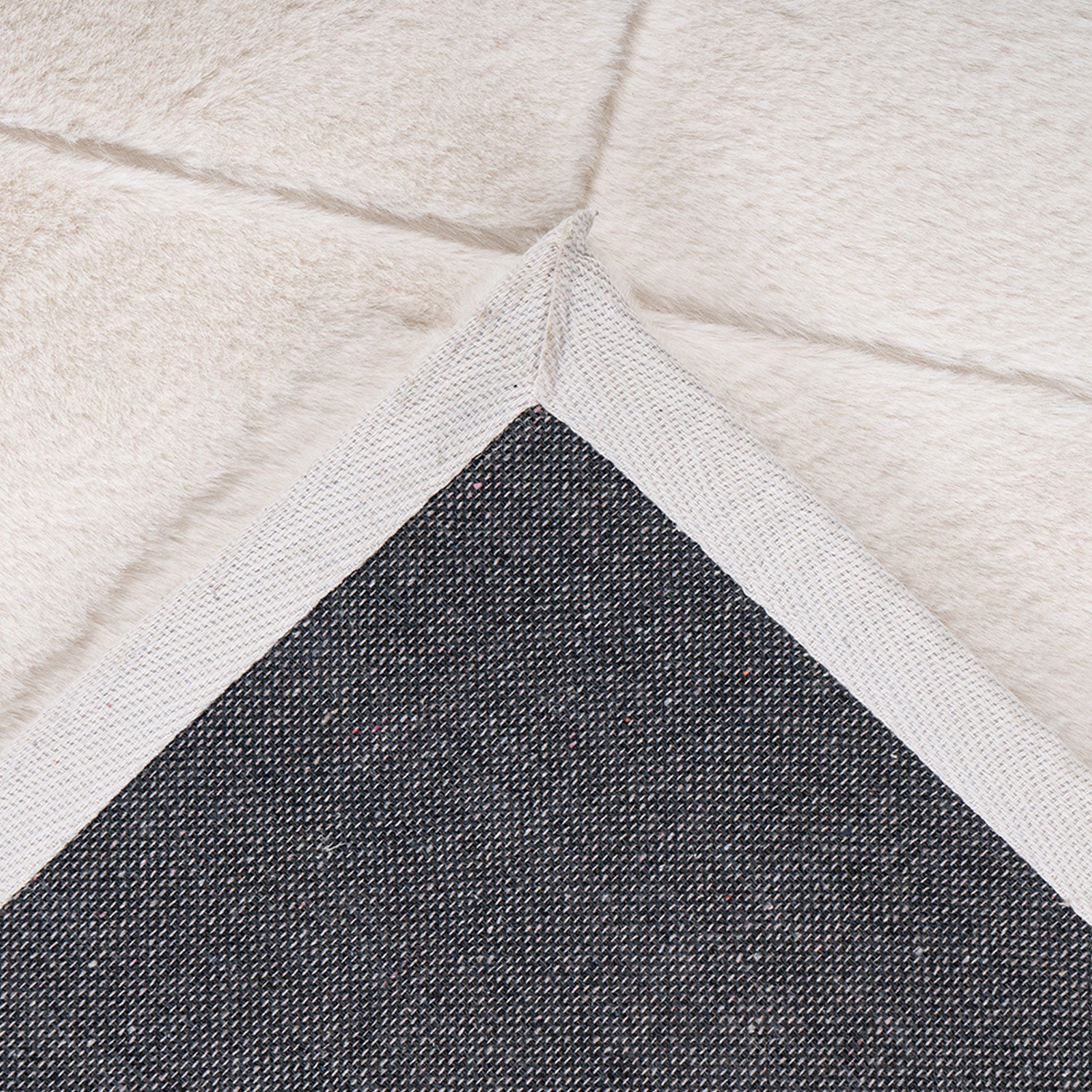 Soft 600 ivory, Plüschteppich kuschelig & weich