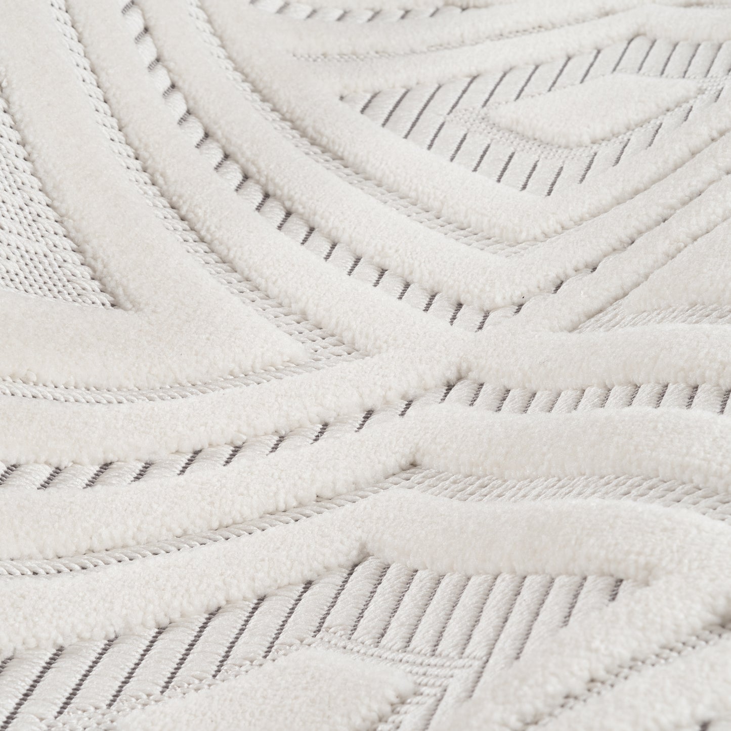 Range 9840 creme hochqualitativer Boho-Designer Teppich, moderne Musterung