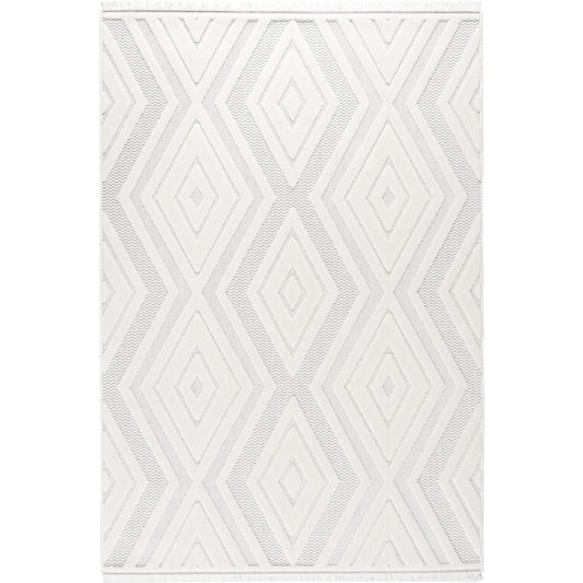 Range 9850 creme hochqualitativer Boho-Designer Teppich, moderne Musterung
