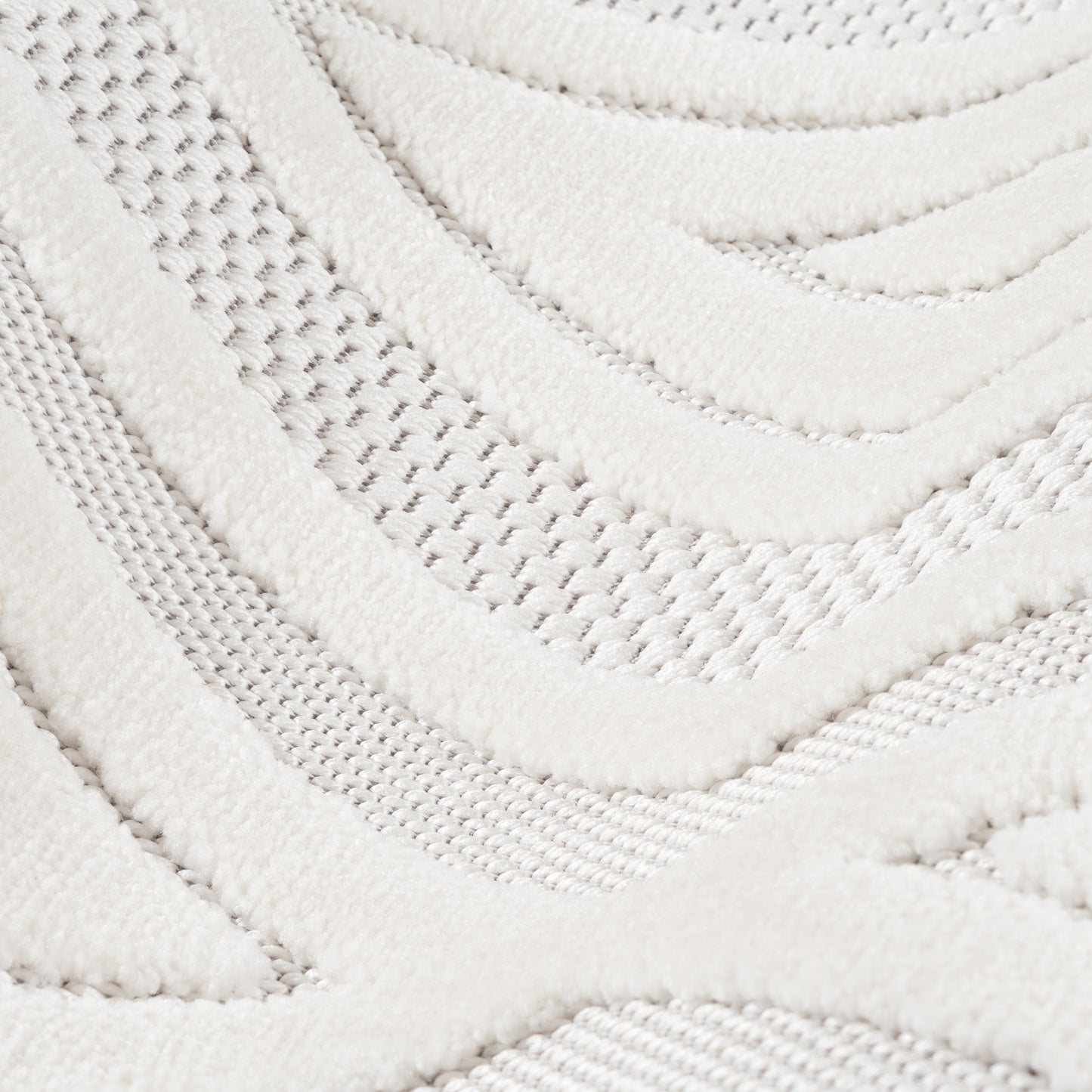 Range 9850 creme hochqualitativer Boho-Designer Teppich, moderne Musterung