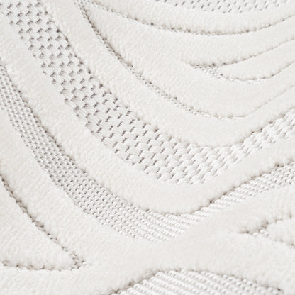 Range 9850 creme hochqualitativer Boho-Designer Teppich, moderne Musterung