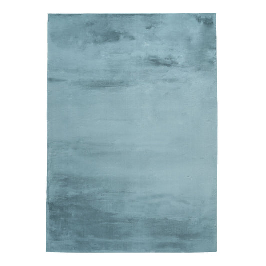 Soft 400 blau Plüschteppich kuchelig & weich