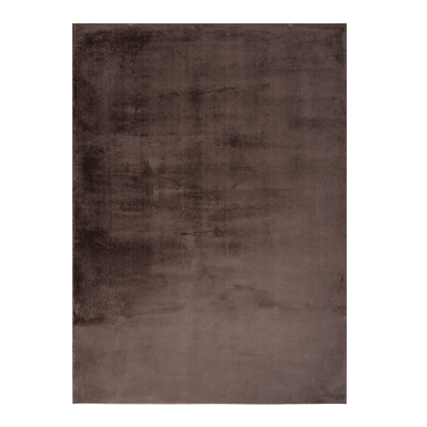 Soft 400 dunkel taupe Plüschteppich kuchelig & weich