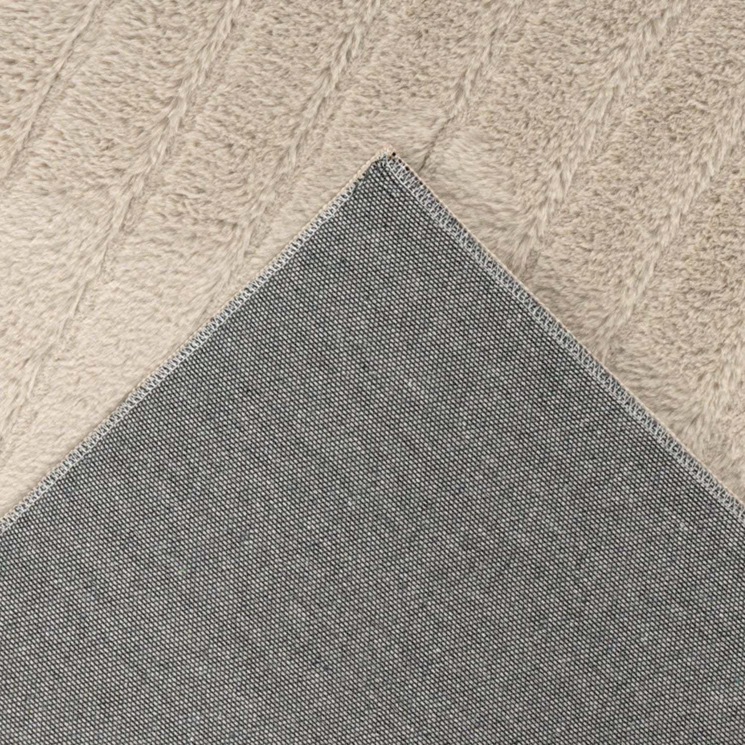 Flora 501 beige weicher Soft-Touch-Flor, kuschelig & weich