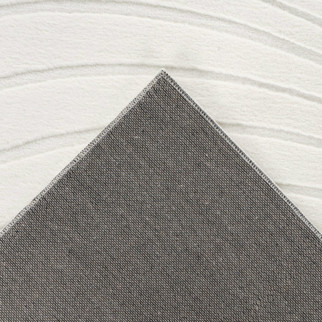 Flora 503 weiß-ivory weicher Soft-Touch-Flor, kuschelig & weich