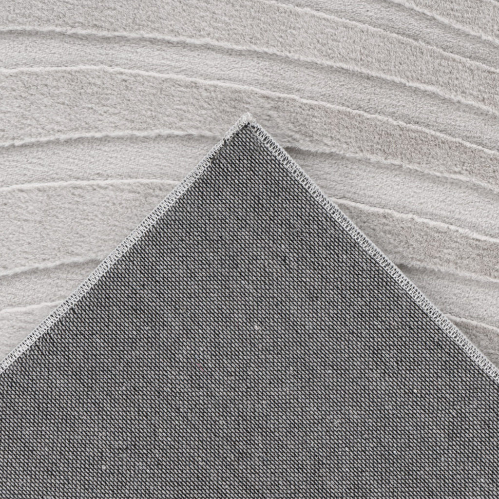 Flora 503 hellgrau-taupe weicher Soft-Touch-Flor, kuschelig & weich